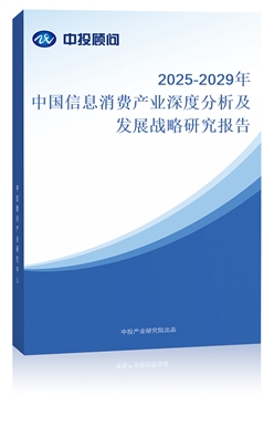 2018-2022年中國信息消費產(chǎn)業(yè)深度分析及發(fā)展戰(zhàn)略研究報告